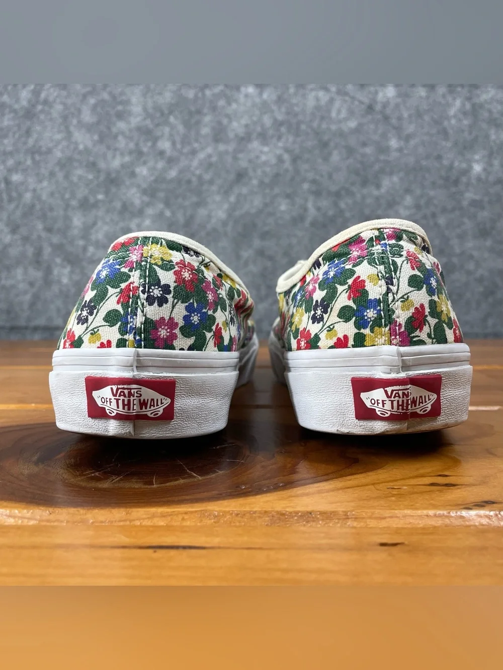 VANS Authentic Liberty Multi Floral Pressed Flowers Womens 7 Mens 5.5 Sneakers